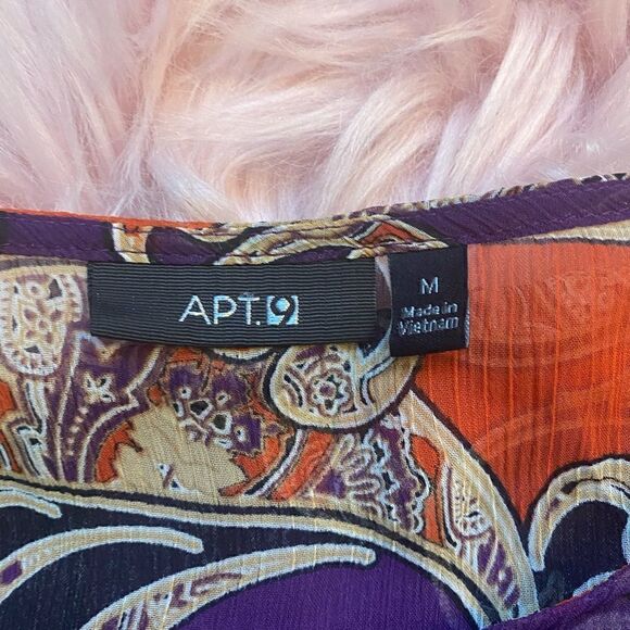 Apt 9 Medium Print Dress - Picture 3 of 4